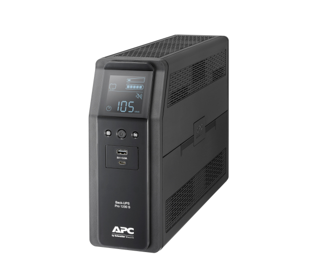 APC Back-UPS Pro 1200 (1200VA/700W, 8 xIEC, AVR, LCD) - 703311 - zdjęcie 7